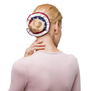 US COLORS RED, WHITE, BLUE SCRUNCHIE