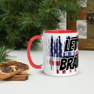 LET’S GO BRANDON – 11OZ MUG WITH RED COLOR INSIDE