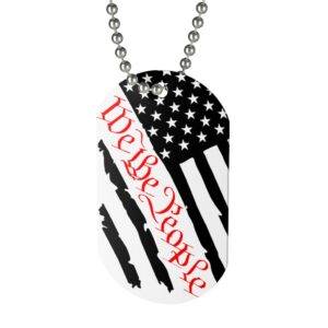 we the people dog tags