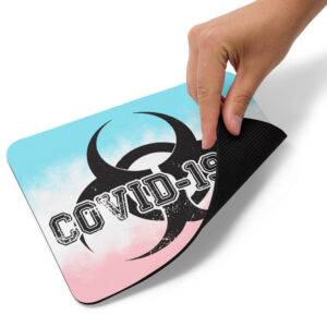 covid-1984 mouse pad