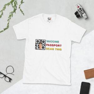 Vaccine Passport Scan This Shirt