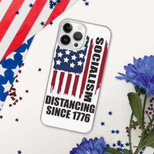 Socialism Distancing Since 1775 iphone case