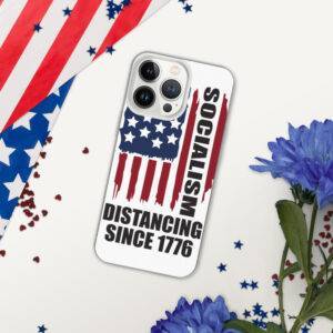 Socialism Distancing Since 1775 iphone case