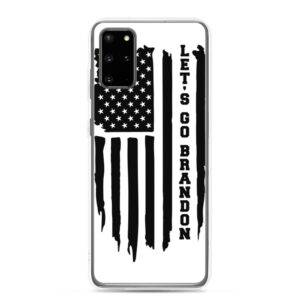 lets go brandon black flag samsung case