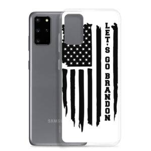 lets go brandon black flag samsung case