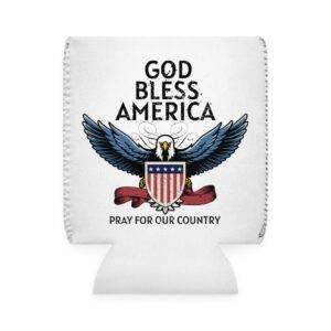 God Bless America - Can Cooler Sleeve