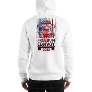 USA Canada Freedom Convoy Hoodie