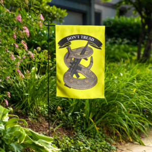 don't tread garden flag