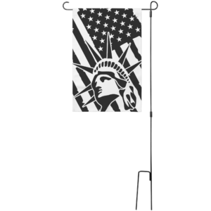 statue of liberty garden flag