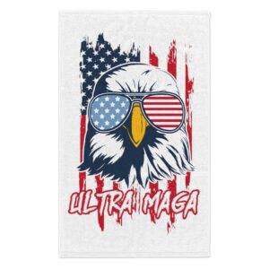 Ultra MAGA Cool Eagle Rally Towel