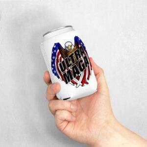 Ultra MAGA Eagle Can Cooler Sleeve