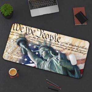 We the People Lady Liberty Desk Mat