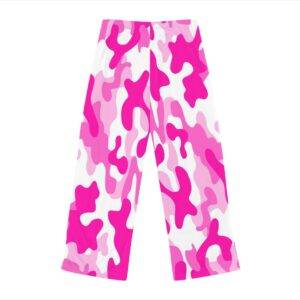 Pink Camo Women's Pajama Pants