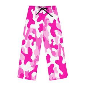 Pink Camo Women's Pajama Pants