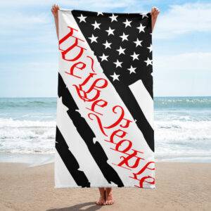 We the People Beach Towel