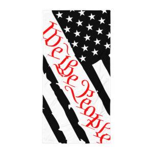 We the People Beach Towel