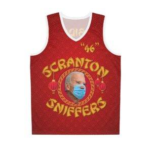 Scranton Sniffers 46 J. Biden Basketball Jersey