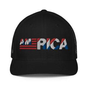 AMERICA Closed-Back Trucker Cap