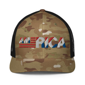 AMERICA Closed-Back Trucker Cap