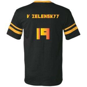 Ukraine Money Launderers "19" V. Zelenskyy Football Jersey