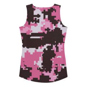 Pink Digital Camo Women's Tank Top