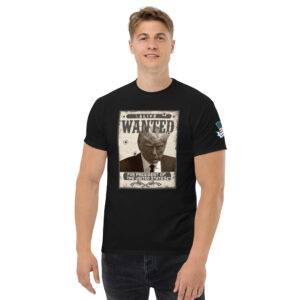 Trump Mugshot Western Wanted T-Shirt